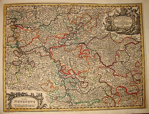 Seutter Matthaeus (1678-1757) Archiepiscopat. et Electoratus Moguntinus... s.d. (ma 1744) Augsburg, presso C.Lotter 